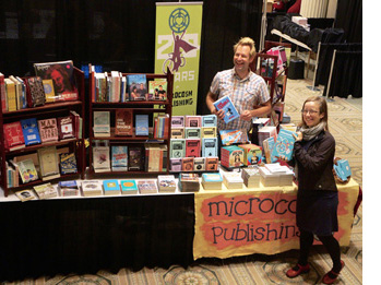 our booth at wordstock 2017